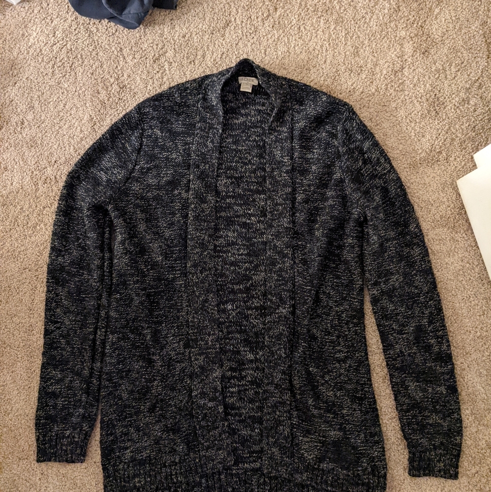 J Crew heathered cardigan